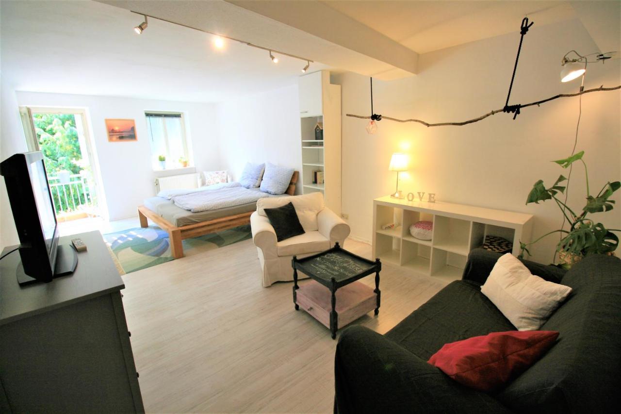 Zentrale Ferienwohnung „Treibholz“ Im Sonnenblumenhaus Фленсбург Екстер'єр фото
